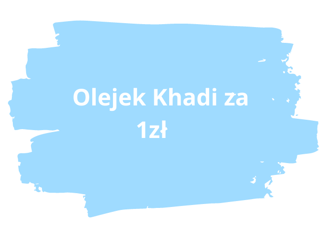 Khadi- olejek do włosów za 1zł