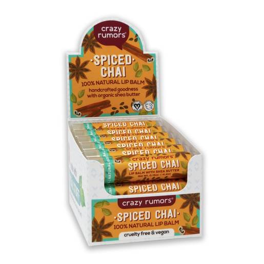 Naturalny balsam do ust Crazy Rumors – Spiced Chai - 10+2 GRATIS