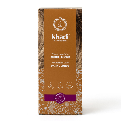 Henna do włosów Khadi – Ciemny Blond