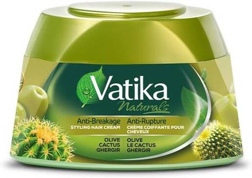 Vatika Krem do Stylizacji Włosów Oliwa-Kaktus-Ghergir 210ml