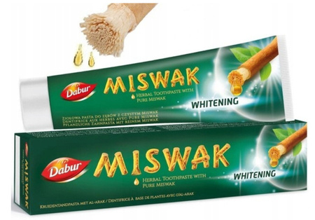 Pasta do Zębów Wybielająca Miswak Dabur (100 ml)