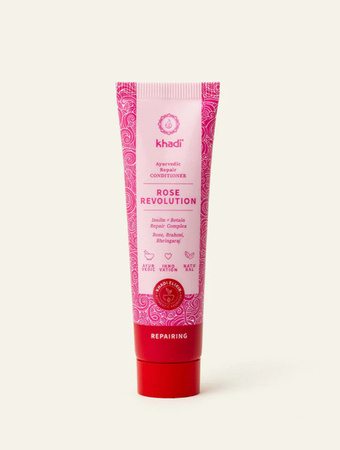 Khadi Ajurwedyjska odżywka naprawcza Rose Revolution - 30 ml