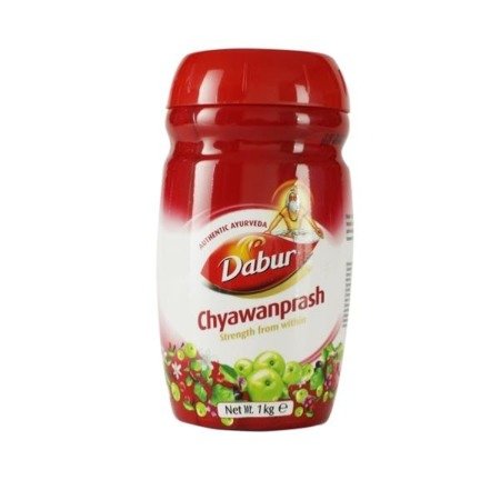 Regenerująca ajurwedyjska pasta ziołowa Chyawanprash Dabur 1 kg, data: 30.09.2024